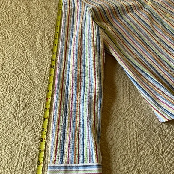Orvis Striped Button-Up Shirt - Picture 6 of 6
